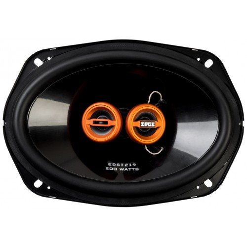 Автомобильная акустика EDGE EDST219-E6 (черный/оранжевый) 