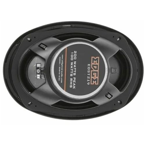 Автомобильная акустика EDGE EDST219-E6 (черный/оранжевый) 6