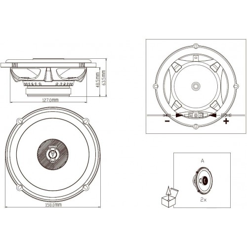Автомобильная акустика JBL Stage3 627F (черный) 6