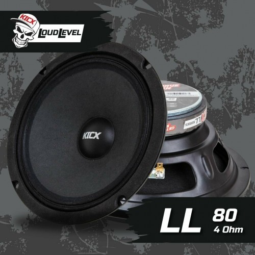 Автомобильная акустика Kicx LL 80 (черный) 2