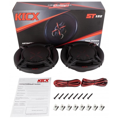 Автомобильная акустика Kicx ST 132 (черный) 4