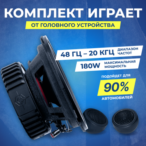 Автомобильная акустика Урал АК-47СМ (черный) 8