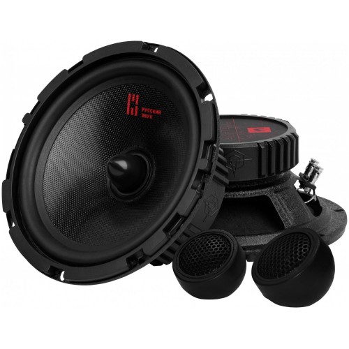 Автомобильная акустика Урал АК-74СМ (черный/красный) 