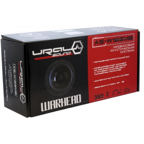 Автомобильная акустика Урал AS-W165MB (черный) 8