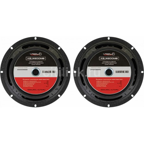 Автомобильная акустика УРАЛ AS-W200.2MB (черный) 6