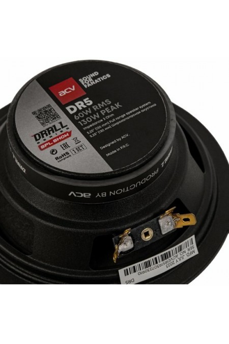 Автомобильная акустика ACV DR5 DRALL (черный) 4