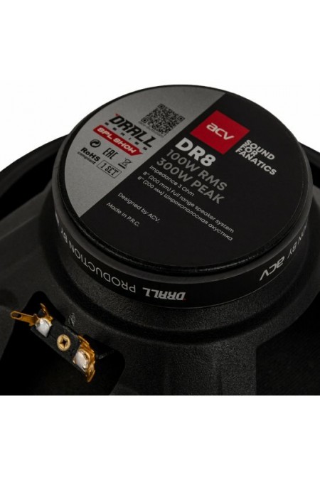 Автомобильная акустика ACV DR8 DRALL (черный) 3