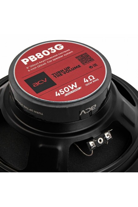 Автомобильная акустика ACV PB-803 (черный) 5