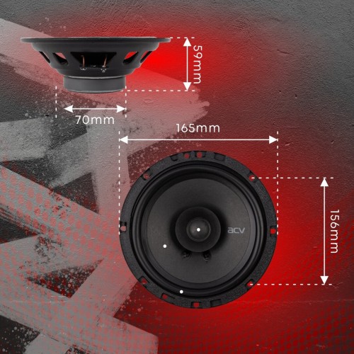 Автомобильная акустика ACV PD-651 (черный) 5
