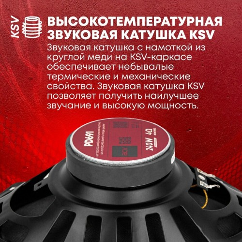 Автомобильная акустика ACV PD-691 (черный) 4