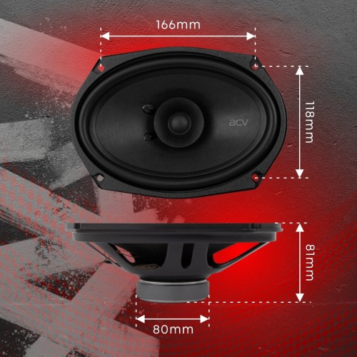 Автомобильная акустика ACV PD-691 (черный) 5