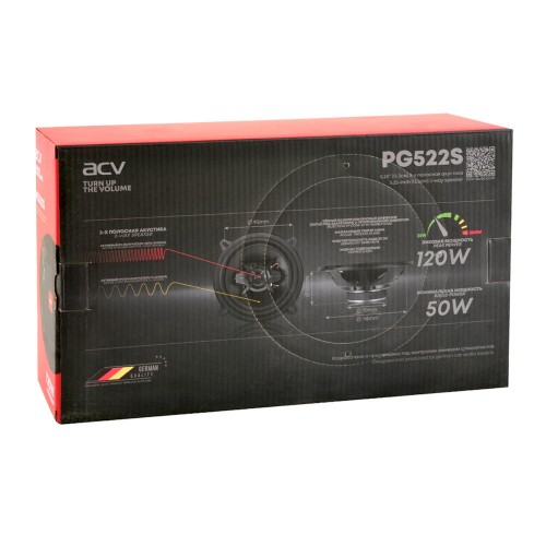 Автомобильная акустика ACV PG-522S (черный) 3