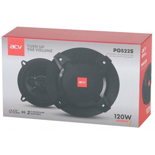 Автомобильная акустика ACV PG-522S (черный) 8