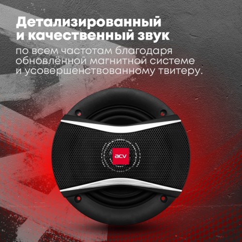 Автомобильная акустика ACV PI-522E (черный) 2