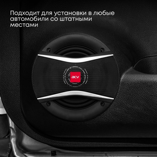 Автомобильная акустика ACV PI-522E (черный) 7