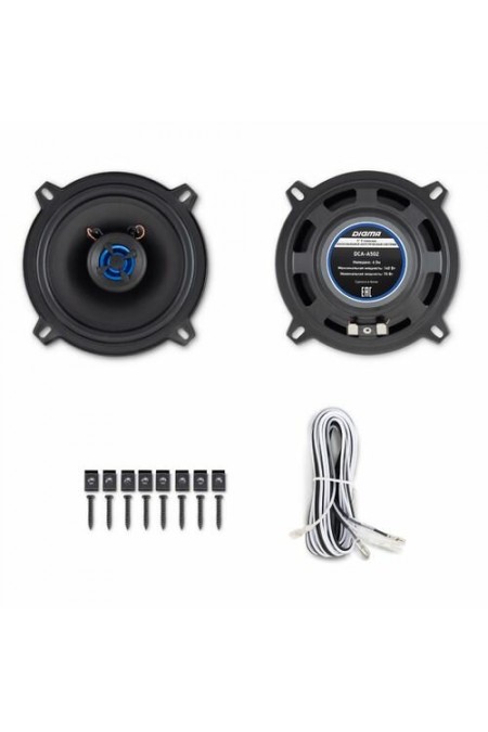 Автомобильная акустика Digma DCA-A502 (черный) 