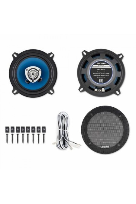 Автомобильная акустика Digma DCA-B502 (черный/синий) 1