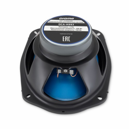 Автомобильная акустика Digma DCA-K693 (синий/черный) 6