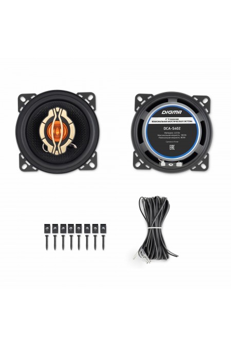 Автомобильная акустика Digma DCA-S402 (черный) 5