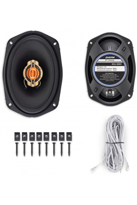 Автомобильная акустика Digma DCA-S693 (черный/серебристый) 6