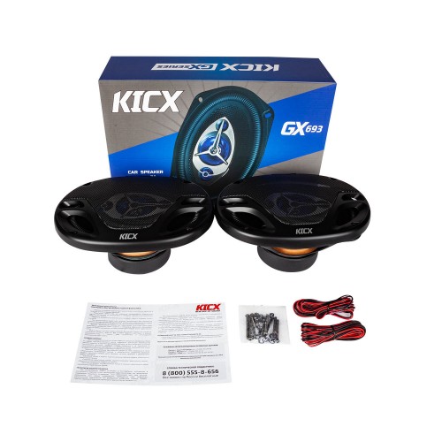 Автомобильная акустика Kicx GX-693 (черный) 3