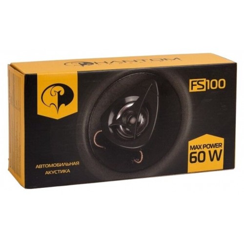 Автомобильная акустика Phantom FS-100 (черный) 