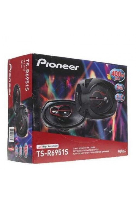 Автомобильная акустика Pioneer TS-R6951S (черный/красный) 4