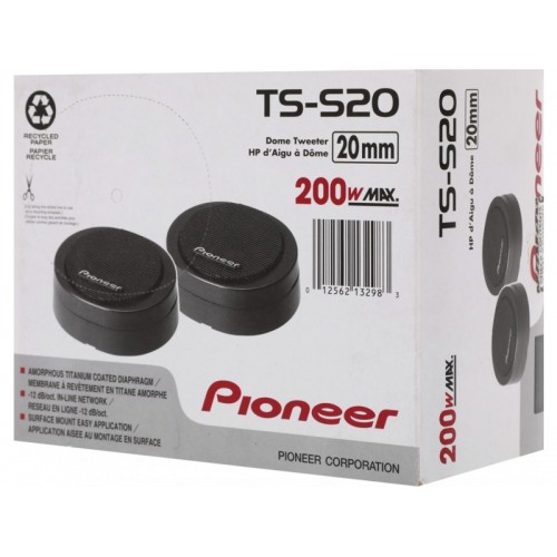 Автомобильная акустика Pioneer TS-S20 (черный) 7