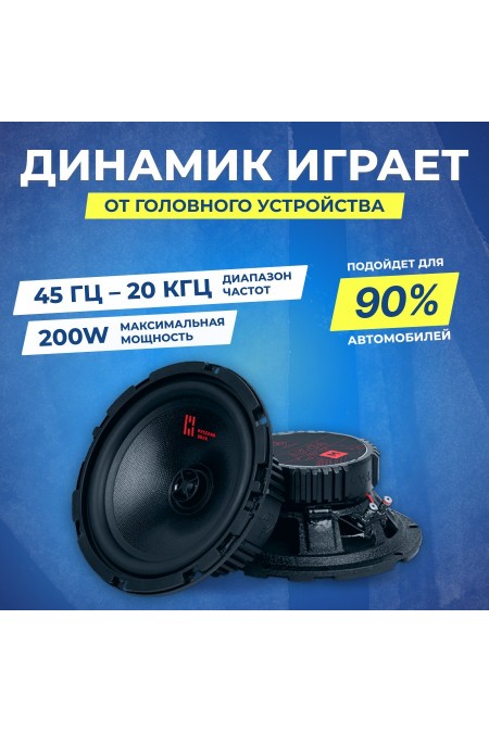 Автомобильная акустика Урал АК-74М (черный) 2