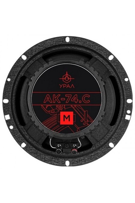 Автомобильная акустика Урал АК-74СМ (черный/красный) 2