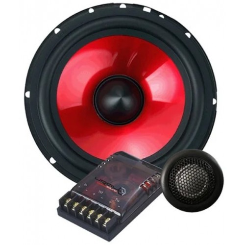 Автомобильная акустика Урал АС-К1627К (черный/красный) 1