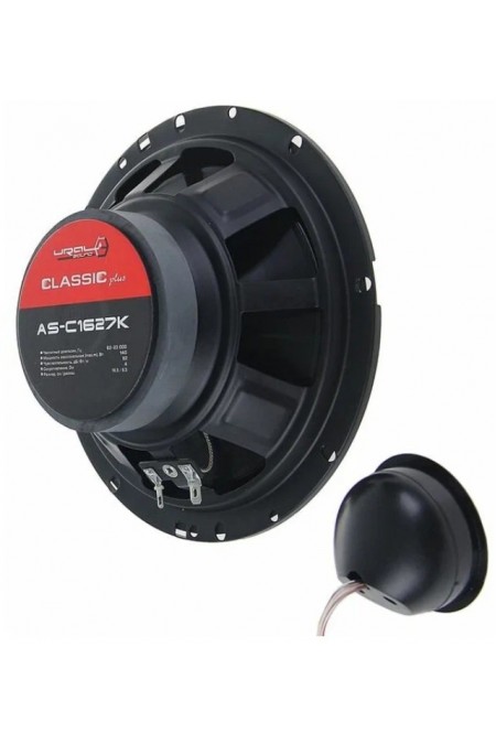 Автомобильная акустика Урал АС-К1627К (черный/красный) 2