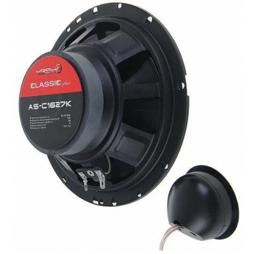Автомобильная акустика Урал АС-К1627К (черный/красный) 2