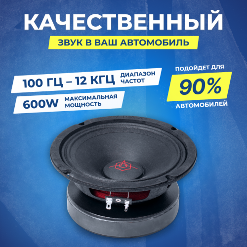 Автомобильная акустика УРАЛ АС-ПТ165 (черный) 4