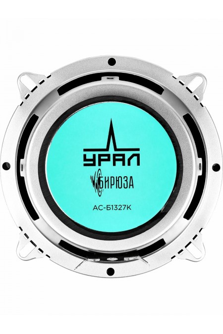 Автомобильная акустика УРАЛ БИРЮЗА АС-Б1327К (черный/бирюзовый) 3