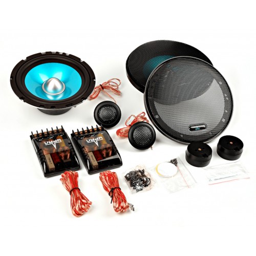 Автомобильная акустика УРАЛ БИРЮЗА АС-Б1627К (черный/бирюзовый) 1