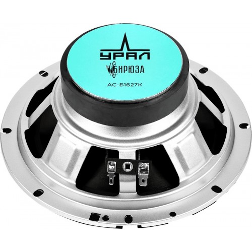 Автомобильная акустика УРАЛ БИРЮЗА АС-Б1627К (черный/бирюзовый) 5