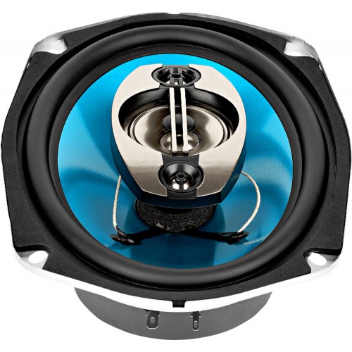 Автомобильная акустика УРАЛ БИРЮЗА АС-Б6947 (черный/бирюзовый) 2