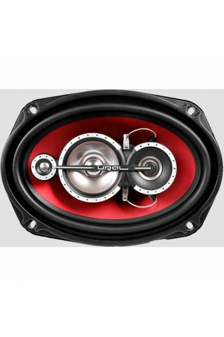 Автомобильная акустика УРАЛ DDB AS-D6941 (черный/красный) 