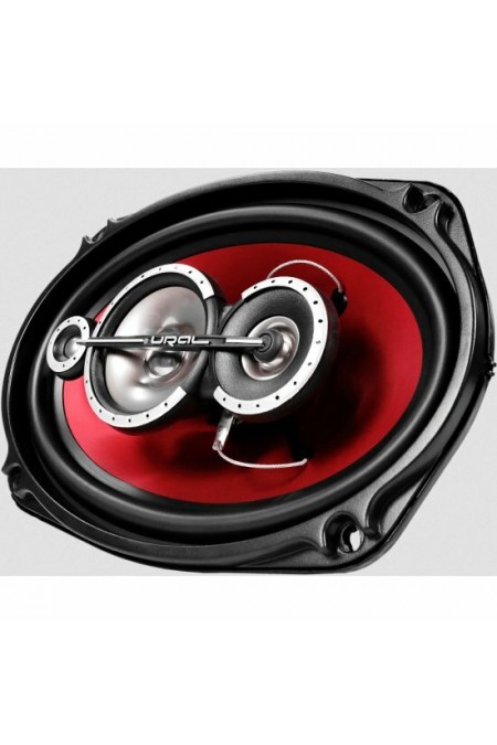 Автомобильная акустика УРАЛ DDB AS-D6941 (черный/красный) 1