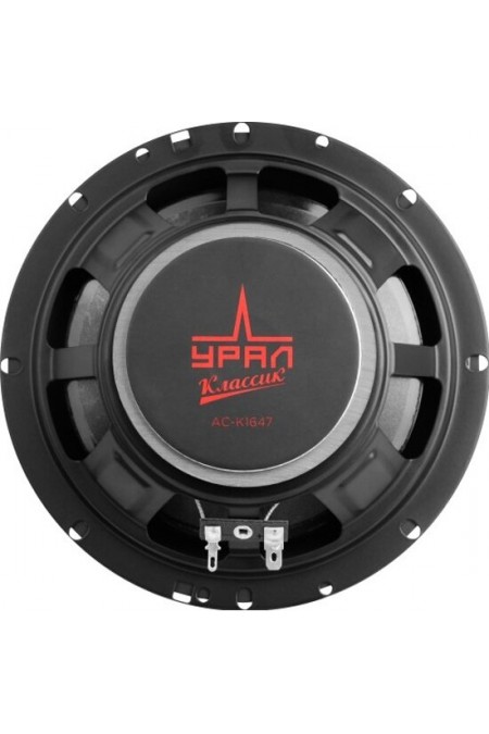 Автомобильная акустика Урал КЛАССИК АС-К1647 (черный/красный) 1