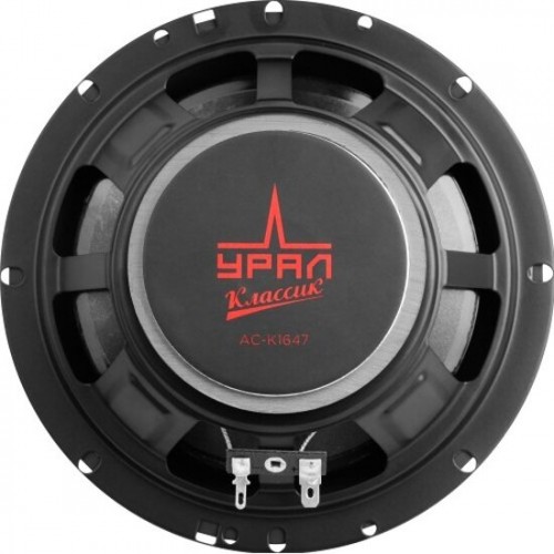 Автомобильная акустика Урал КЛАССИК АС-К1647 (черный/красный) 1