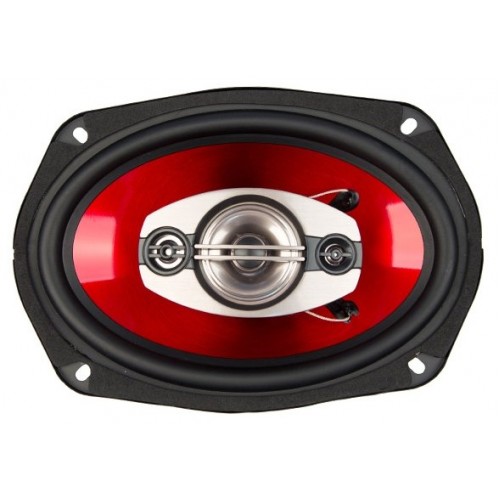Автомобильная акустика УРАЛ КЛАССИК АС-К6947 (черный/красный) 