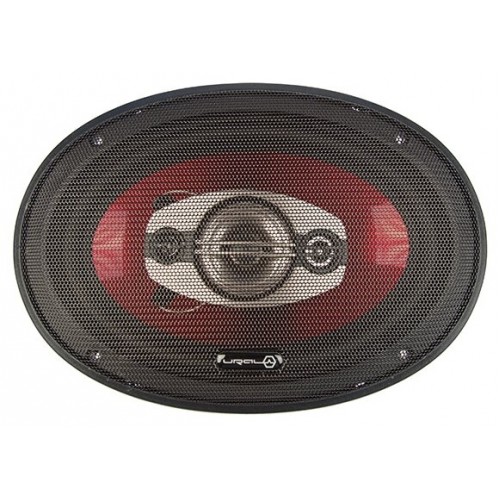 Автомобильная акустика УРАЛ КЛАССИК АС-К6947 (черный/красный) 2