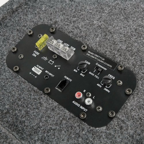 Автомобильный сабвуфер ACV CRAFT F10A 200Вт (серый) 5