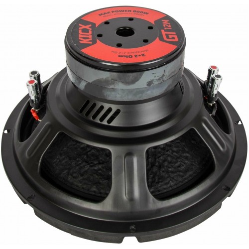 Сабвуфер автомобильный Kicx GT-12M 500Вт (черный) 6