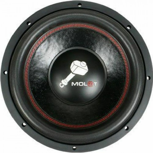 Сабвуфер автомобильный УРАЛ Molot 12 300Вт (черный) 3