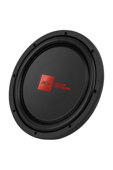 Сабвуфер автомобильный ACV SW-12D2F SLIM (черный) 