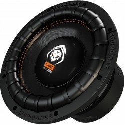Сабвуфер автомобильный SOUNDMAX SM-CSX403 (черный)