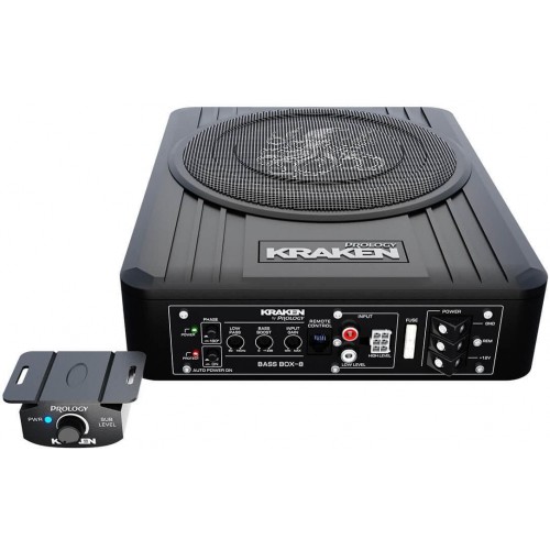 Сабвуфер автомобильный Prology Box-8 100Вт (черный) 